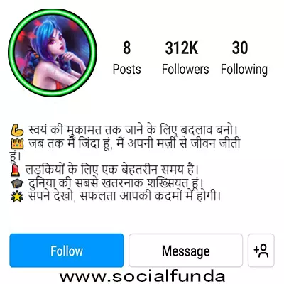 Attitude Bio For Instagram In Hindi For Girl