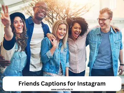 Friends Captions for Instagram One Word