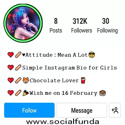 Girl Bio For Instagram