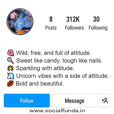 Girly Attitude Bio for Instagram