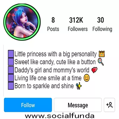 Instagram Bio For Baby Girl