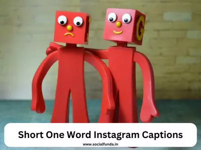 Short One Word Instagram Captions