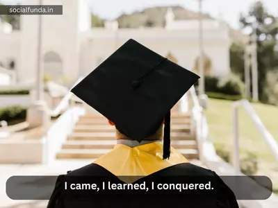 Masters Degree Graduation Captions