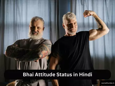 Bhai Attitude Status in Hindi