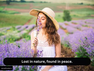 Lost in Nature Captions for Instagram