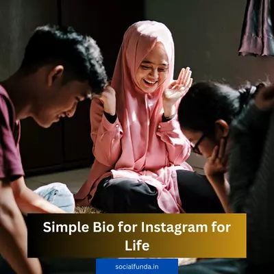 Simple Bio for Instagram for Life