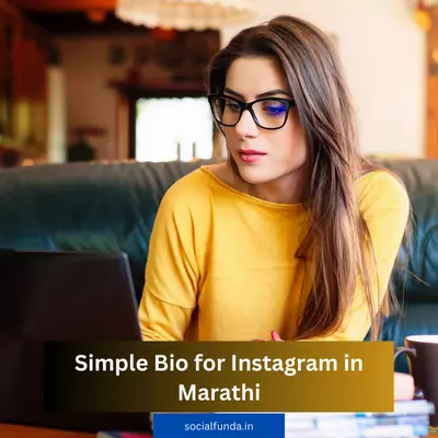 Simple Bio for Instagram in Marathi