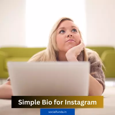 Simple Bio for Instagram