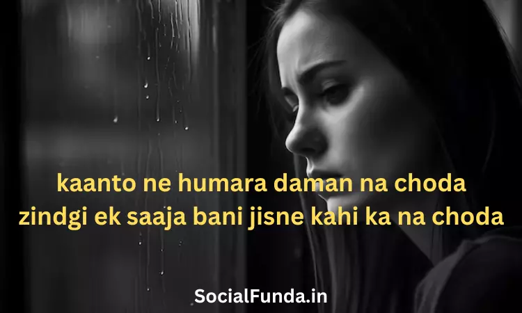 Zindagi Sad Shayari in English