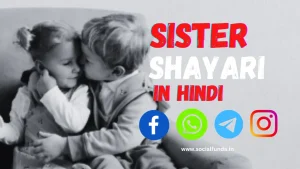 Best 750+ Sister Shayari in Hindi (2024)