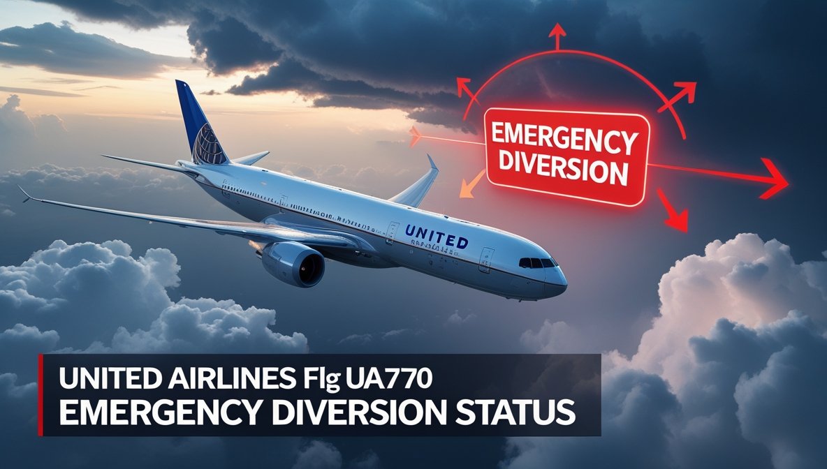 United Airlines Handled Flight UA770 Emergency Diversion Status