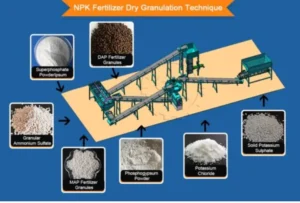 Innovative Fertilizer Production with NPK Dry Granulation Equipment and Powder Granulator Machine